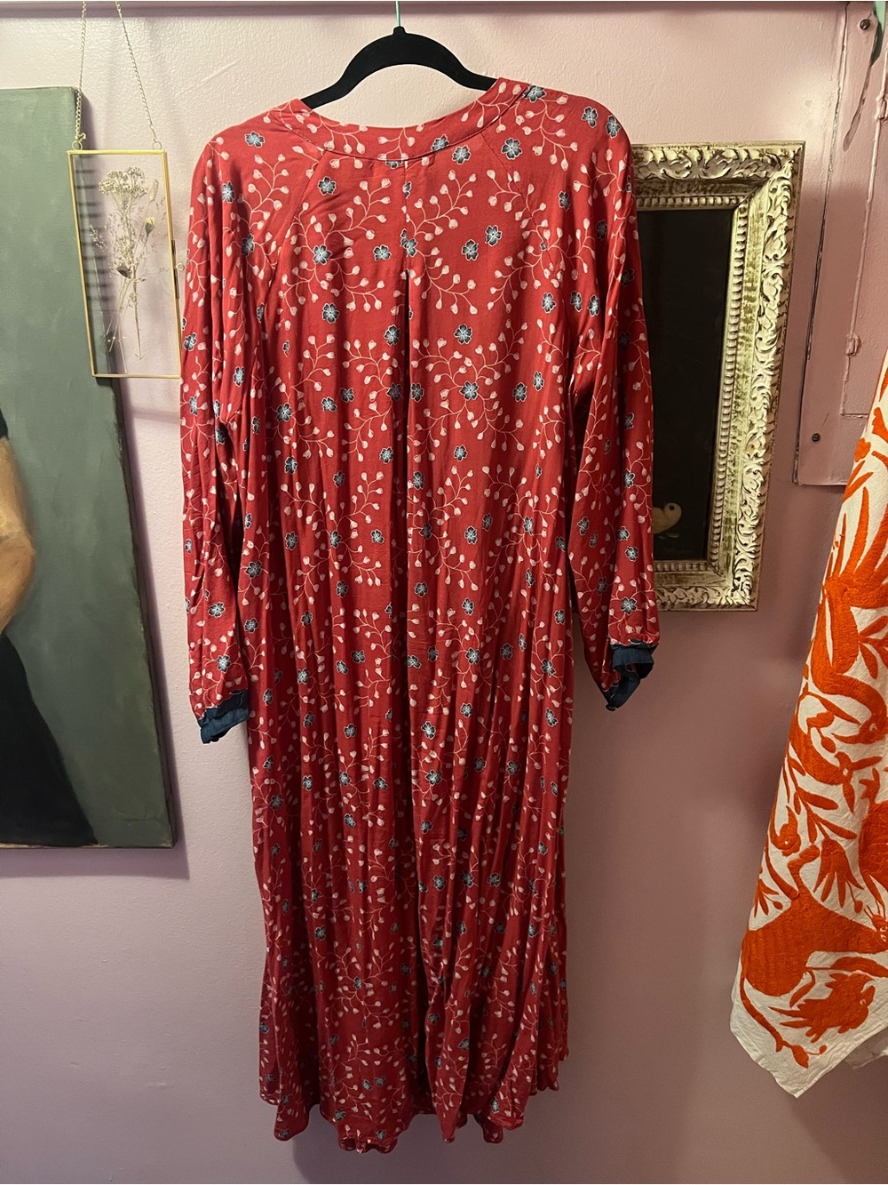 Natalie Martin red floral dress - Picture 3 of 5